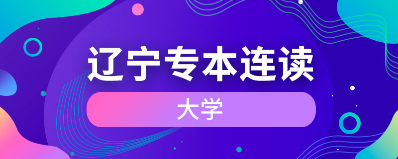 辽宁省专本连读的大学